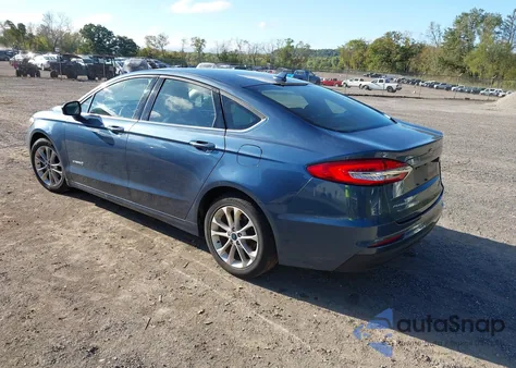 2019 Ford Fusion Hybrid Se из США, поврежденный, VIN 3FA6P0LU8KR214652